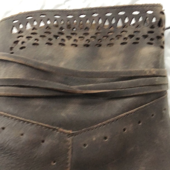 EUC Klub Nico Cool BoHo Vibe Cutout Boots / Booties (Brown) - Picture 5 of 11